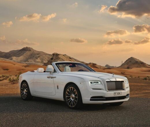Rent Rolls Royce Dawn White in Dubai
