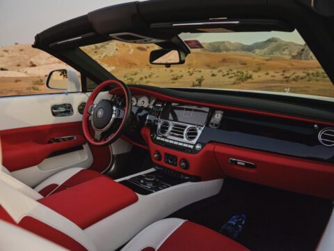 Rent Rolls Royce Dawn White in Dubai