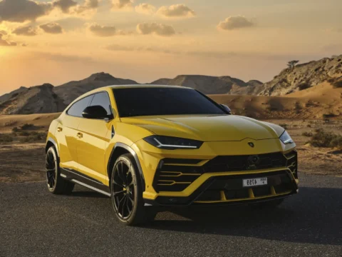 Lamborghini Urus Yellow