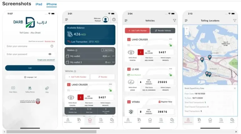 Mobile App Recharge via Darb Application