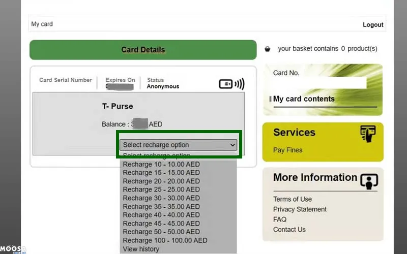 Online Recharge Through Official Website