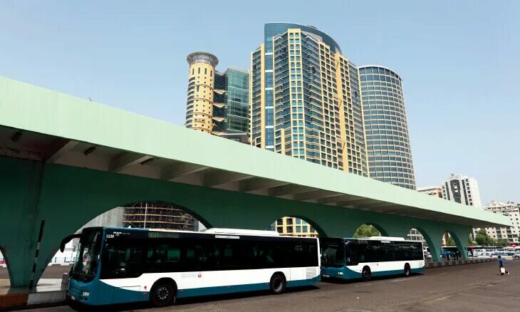 Major Bus Stations Throughout Abu Dhabi