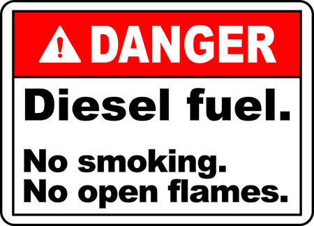 Don’t smoke or use open flames near fuel pumps
