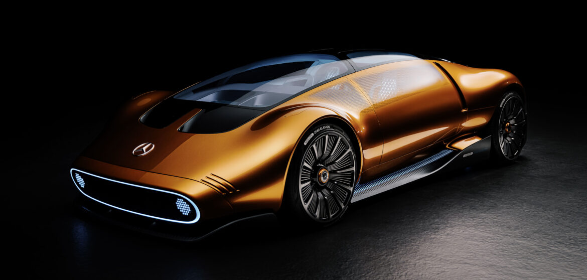 Mercedes-Benz Vision Iconic Concept: Future of Electric Luxury