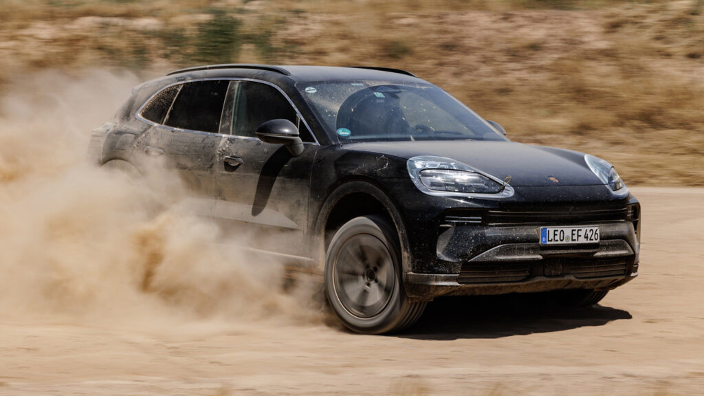 Porsche Prepares Electric Cayenne for UAE Drivers