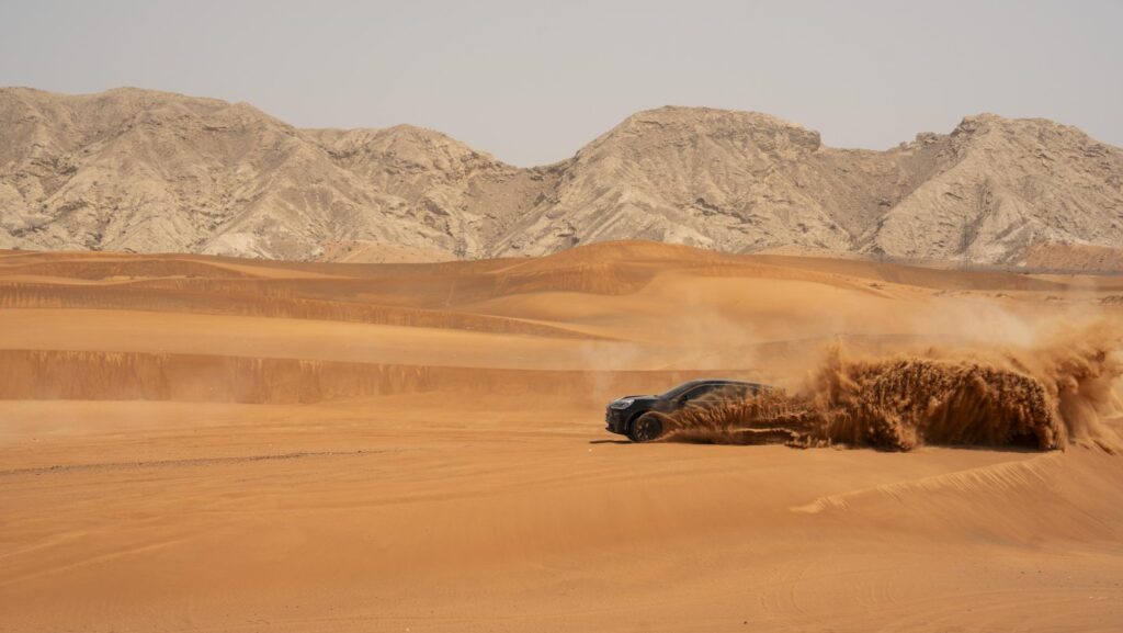 2026 Porsche Cayenne Electric Debuts in Dubai