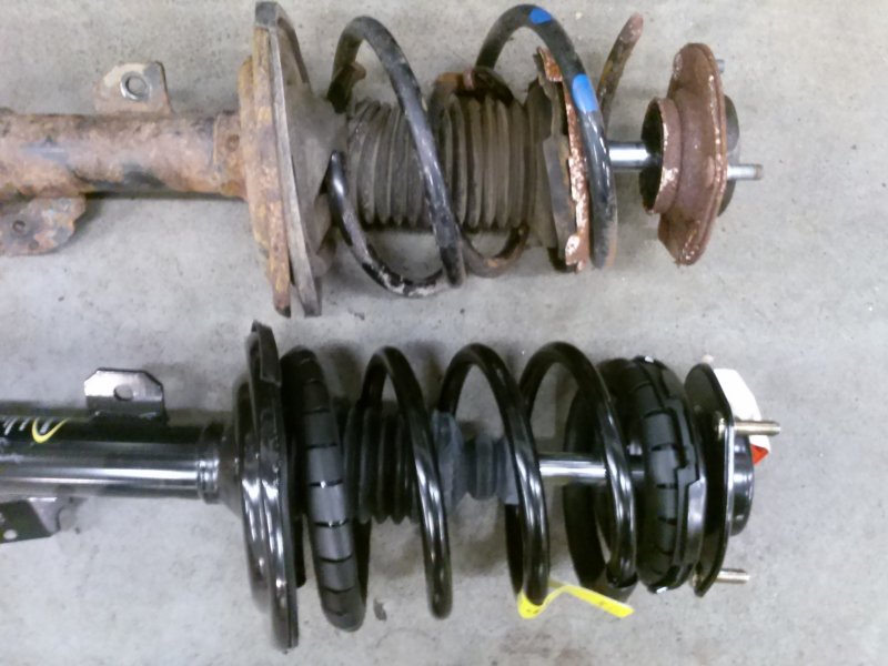 Broken Coil Spring Symptoms