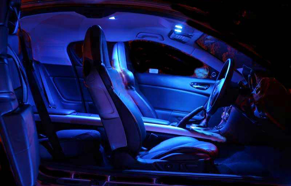 Excessive car Interior Lighting