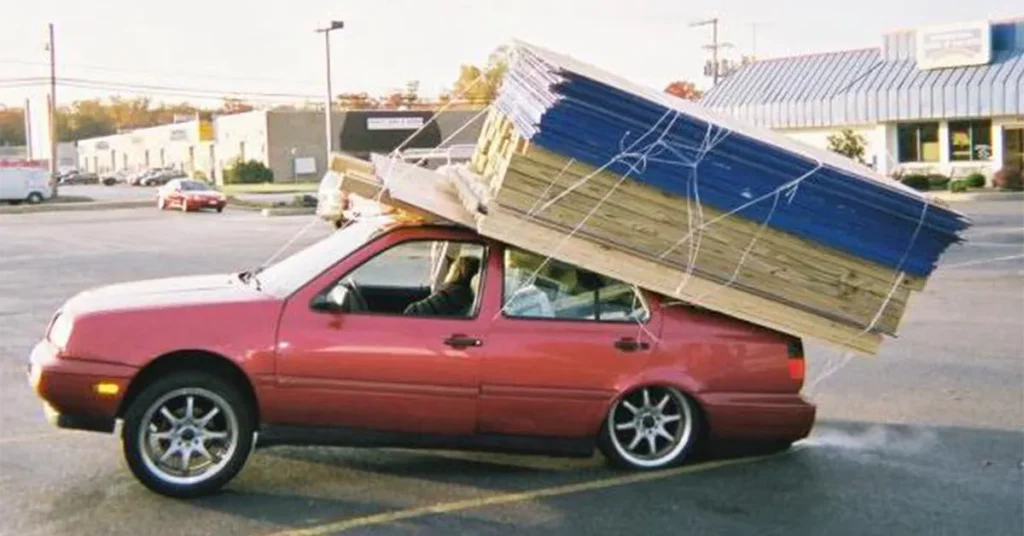 Overloaded Roof Racks