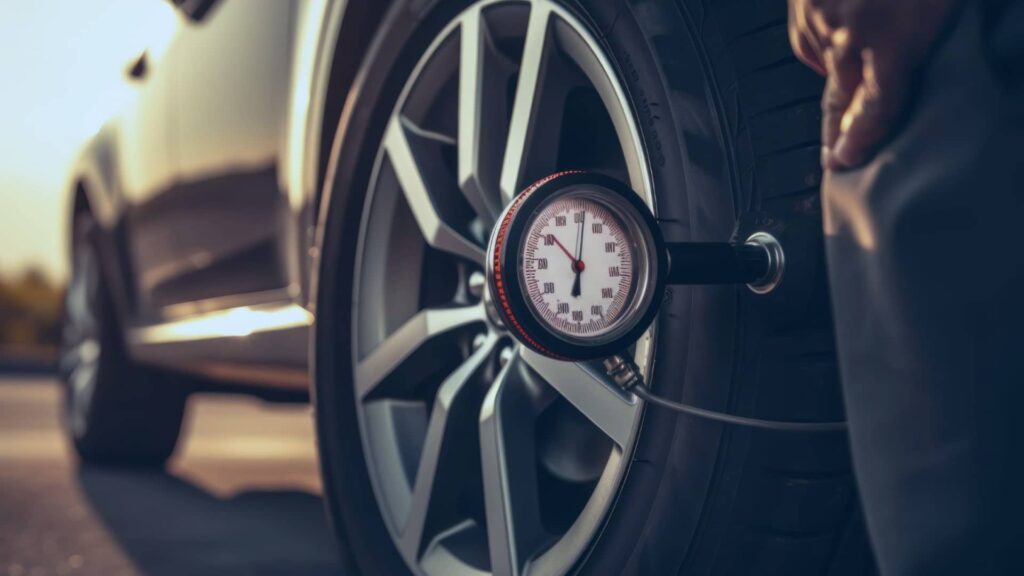 Tyre pressure should stay the same throughout the year