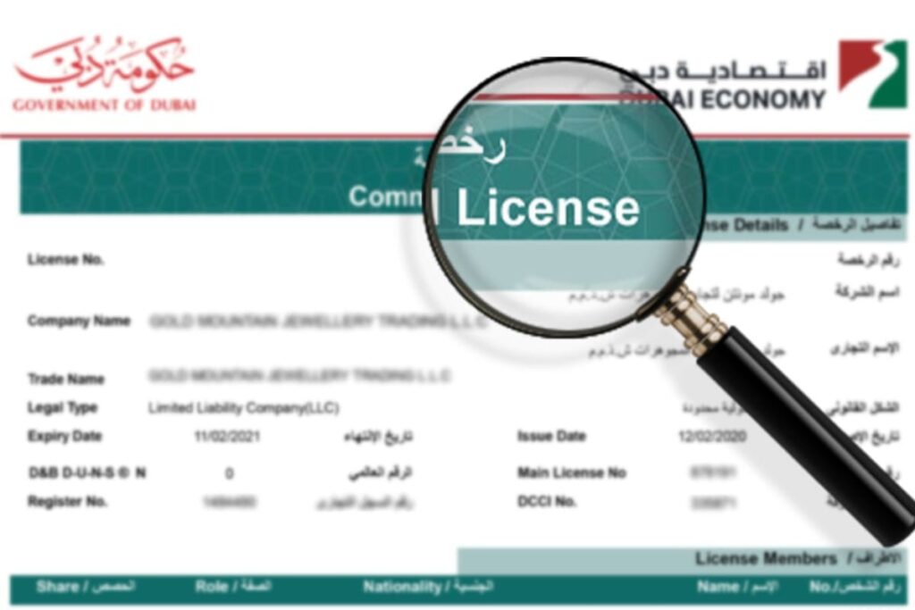 Updated List of Valid Foreign Licenses in UAE