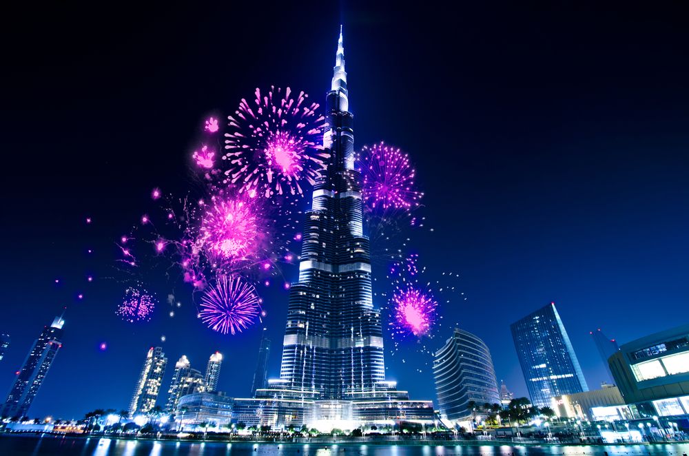 Burj Khalifa New Year’s Eve Fireworks