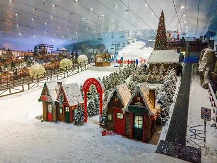 Christmas at Ski Dubai
