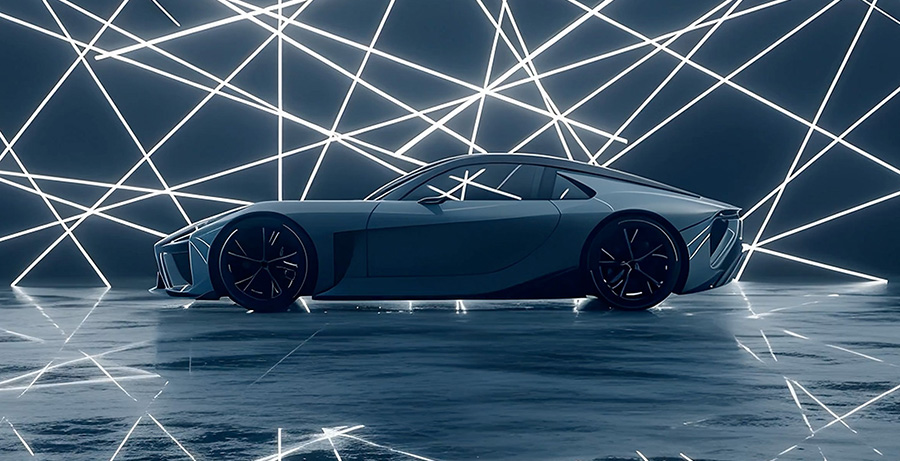 Lexus Unveils the LFA Electric Concept