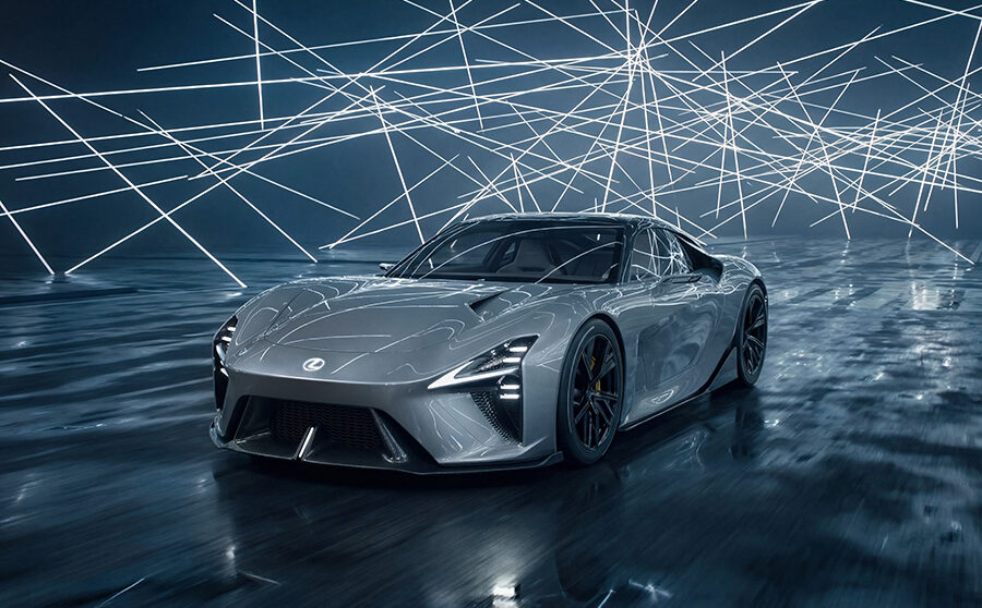 Lexus Unveils the LFA Electric Concepts