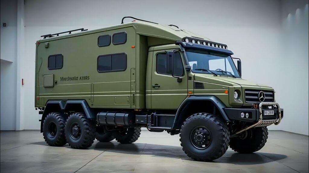 Meet the 2026 Mercedes-Benz Unimog 6×6 Camper