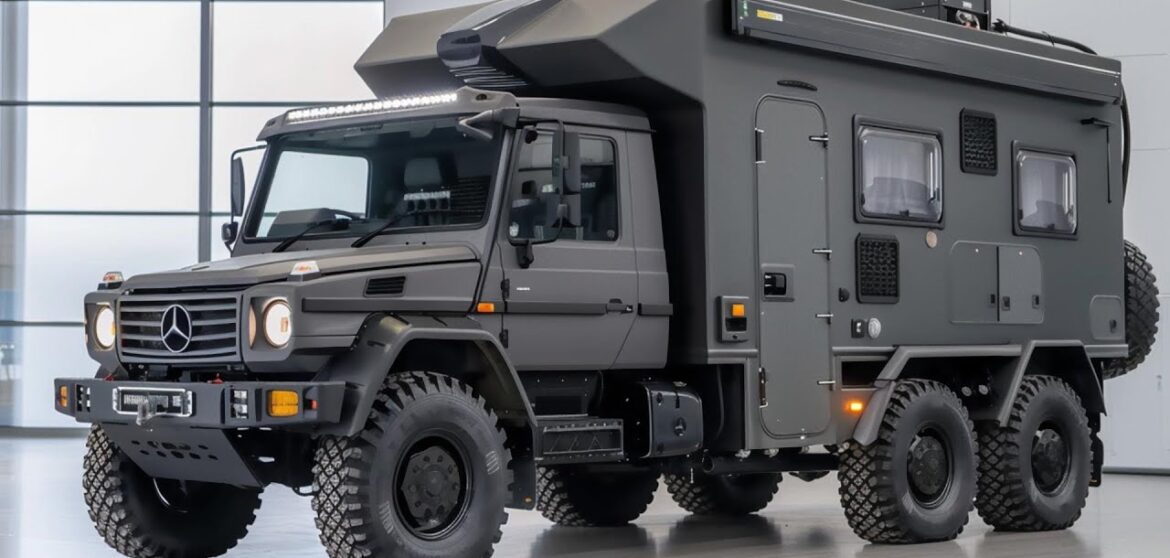 Meet the 2026 Mercedes-Benz Unimog 6×6 Camper