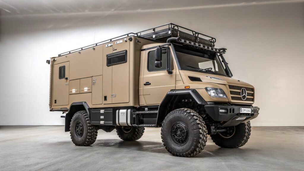 Meet the 2026 Mercedes-Benz Unimog 6×6 Camper