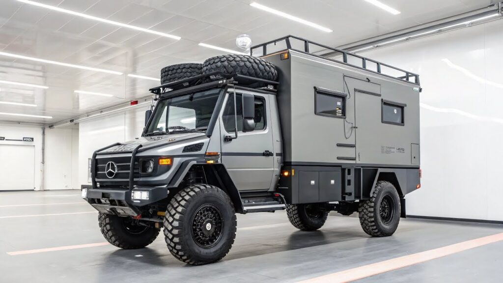 Meet the 2026 Mercedes-Benz Unimog 6×6 Camper